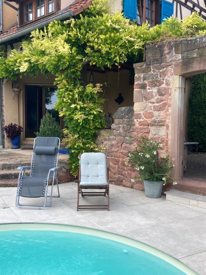 Le Grenier - Piscine Et Spa Marlenheim Esterno foto